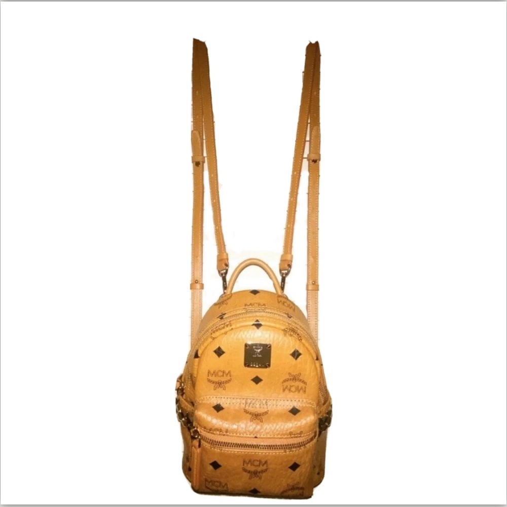 Authentic MCM mini backpack